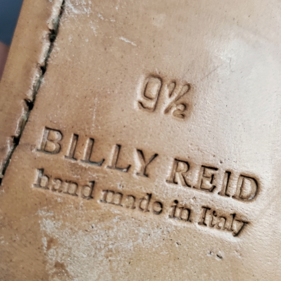 Billy Reid Handmade Embossed Leather Cutout Loafer - Picture 11 of 12